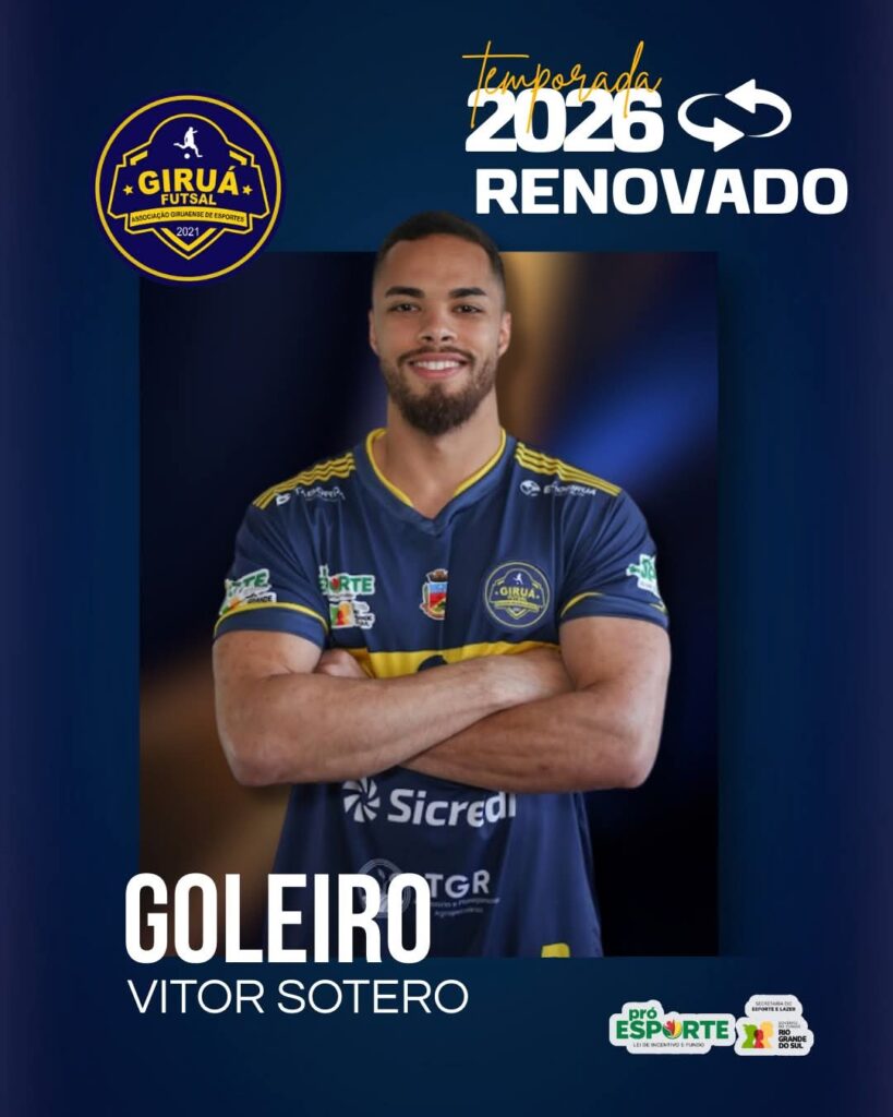 Goleiro Vitor Sotero