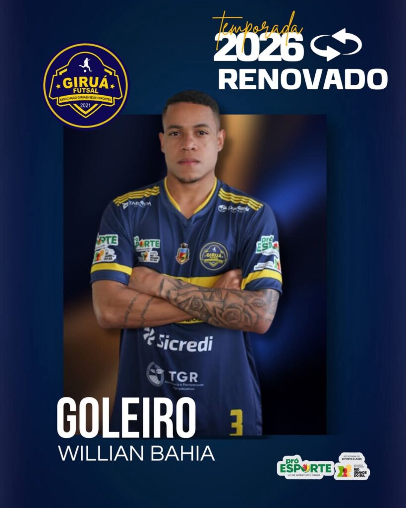 Goleiro Willian Bahia